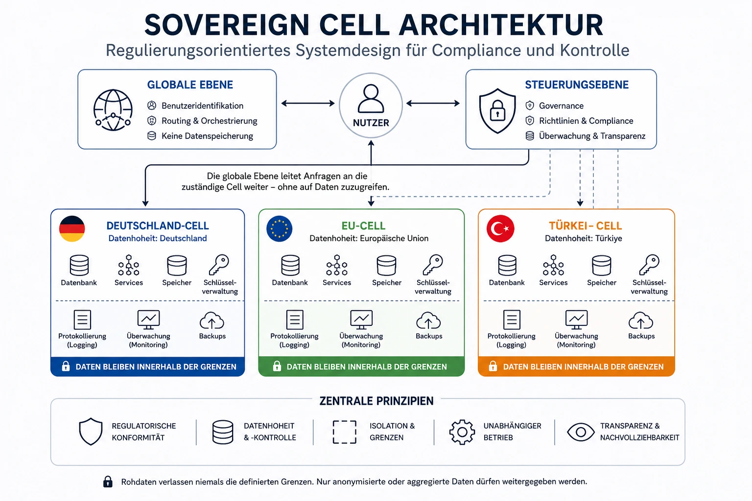 Sovereign Cell Architecture: Datenzentrierte Systeme für Compliance & Datenhoheit germany (2)